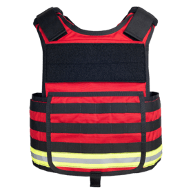 Armor Express 2XL,3XL,4XL Responder 2.0 PC Plate Carrier with Reflective MOLLE in Range Red